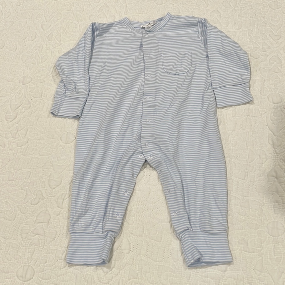Kissy Kissy Blue Striped PJs